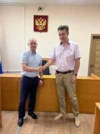 На основании Постановления Законодательной Думы Хабаровского края от 25.06.2025 № 320 «О назначении на должность мирового судьи судебного участка № 15 судебного района «Индустриальный район г. Хабаровска» приказом Управления Судебного Департамента в Хабаровском крае от 30.06.2025 № 37лс Ковтонюк Максим Александрович зачислен в штат судебного участка на трехлетний срок полномочий.